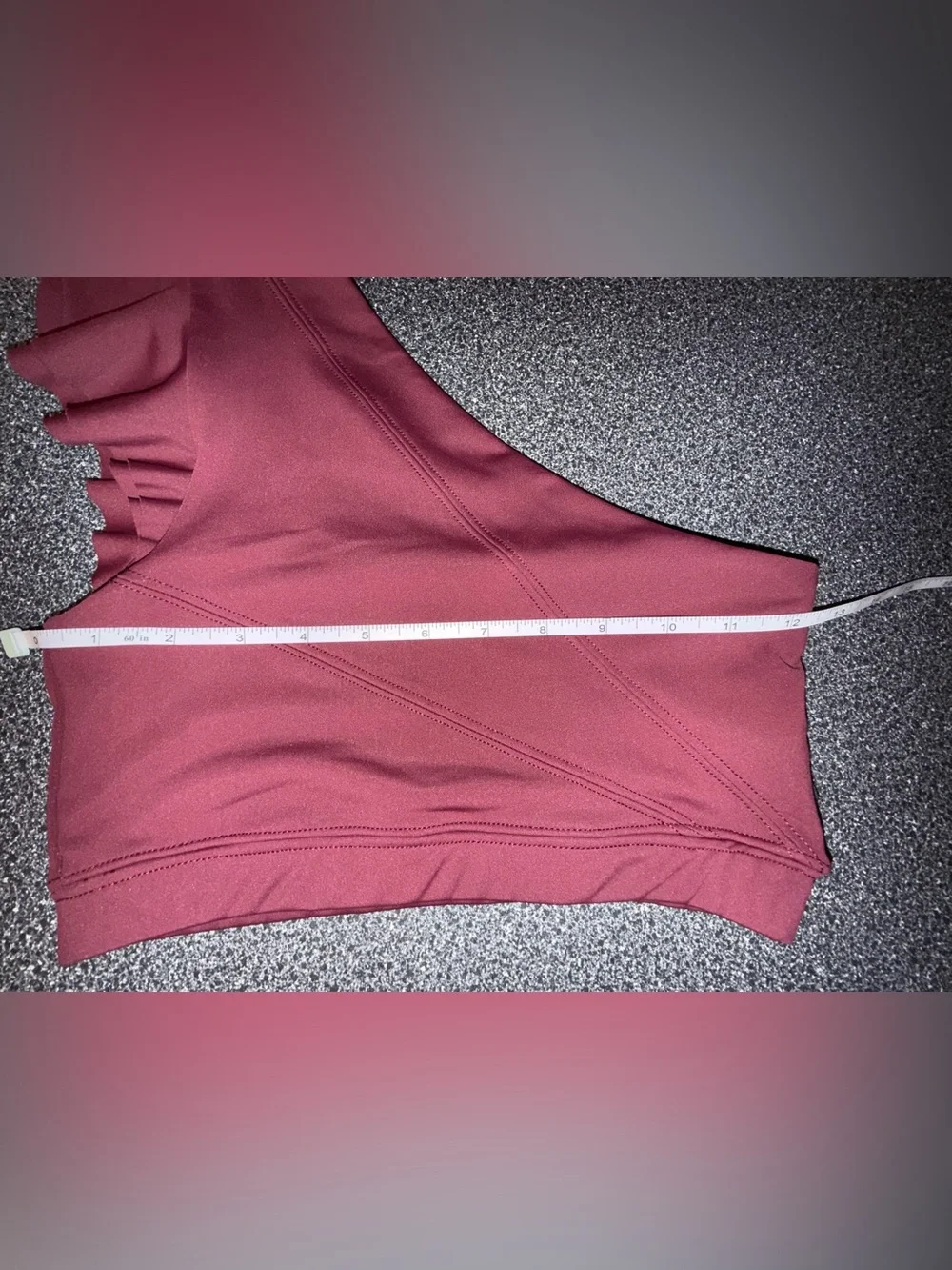 Tiger Friday Dance Bra Crop Top Red Size Adult Small